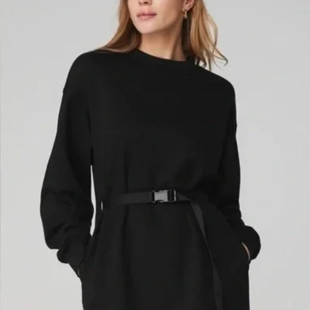 Alo Cityscape Sweatshirt Dress (size S)